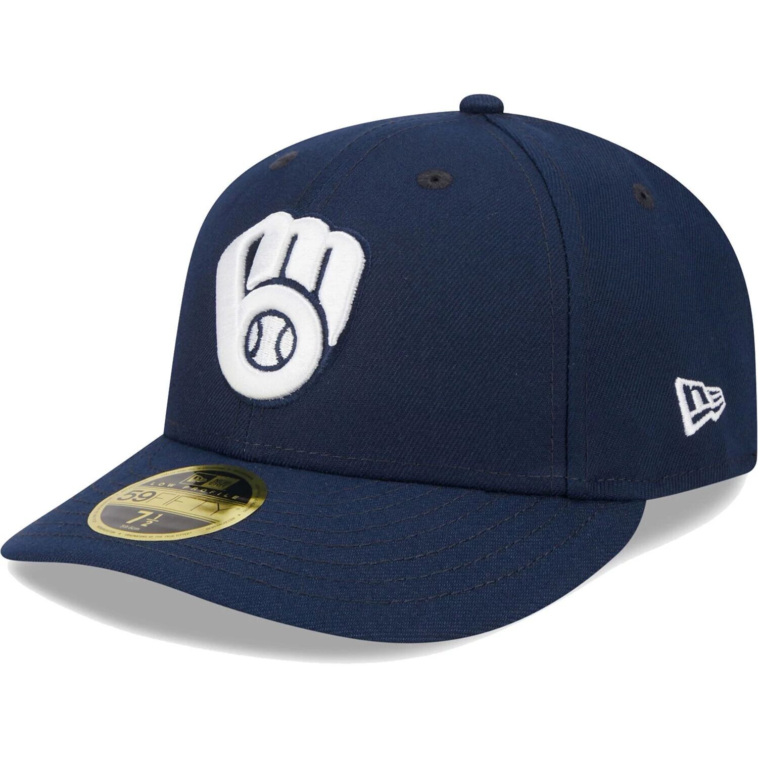 

Мужская шляпа New Era Navy Milwaukee Brewers Oceanside Low Profile 59FIFTY