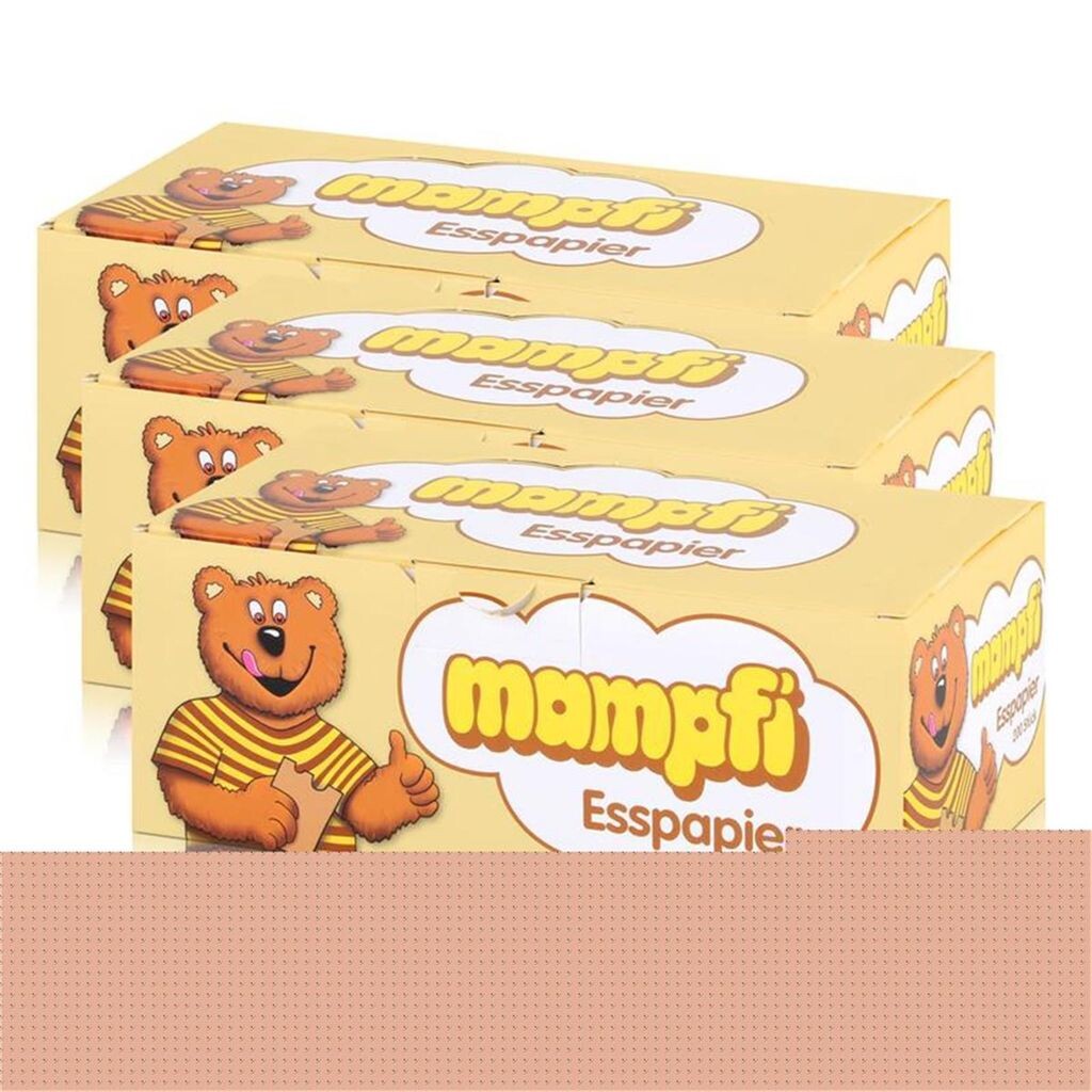 

Съедобные бумажные вафли Mampfi 200 шт. - неповторимый вкус (3 шт. в упаковке) Valora