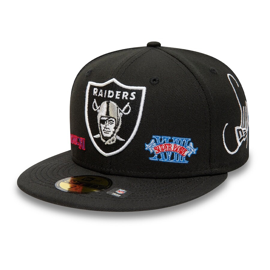 

Бейсболка New Era Las Vegas Raiders, черный