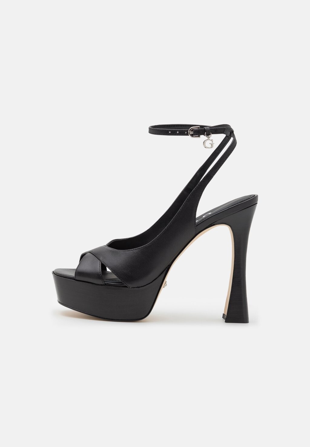 

Сандалии на платформе Inata Guess, черный