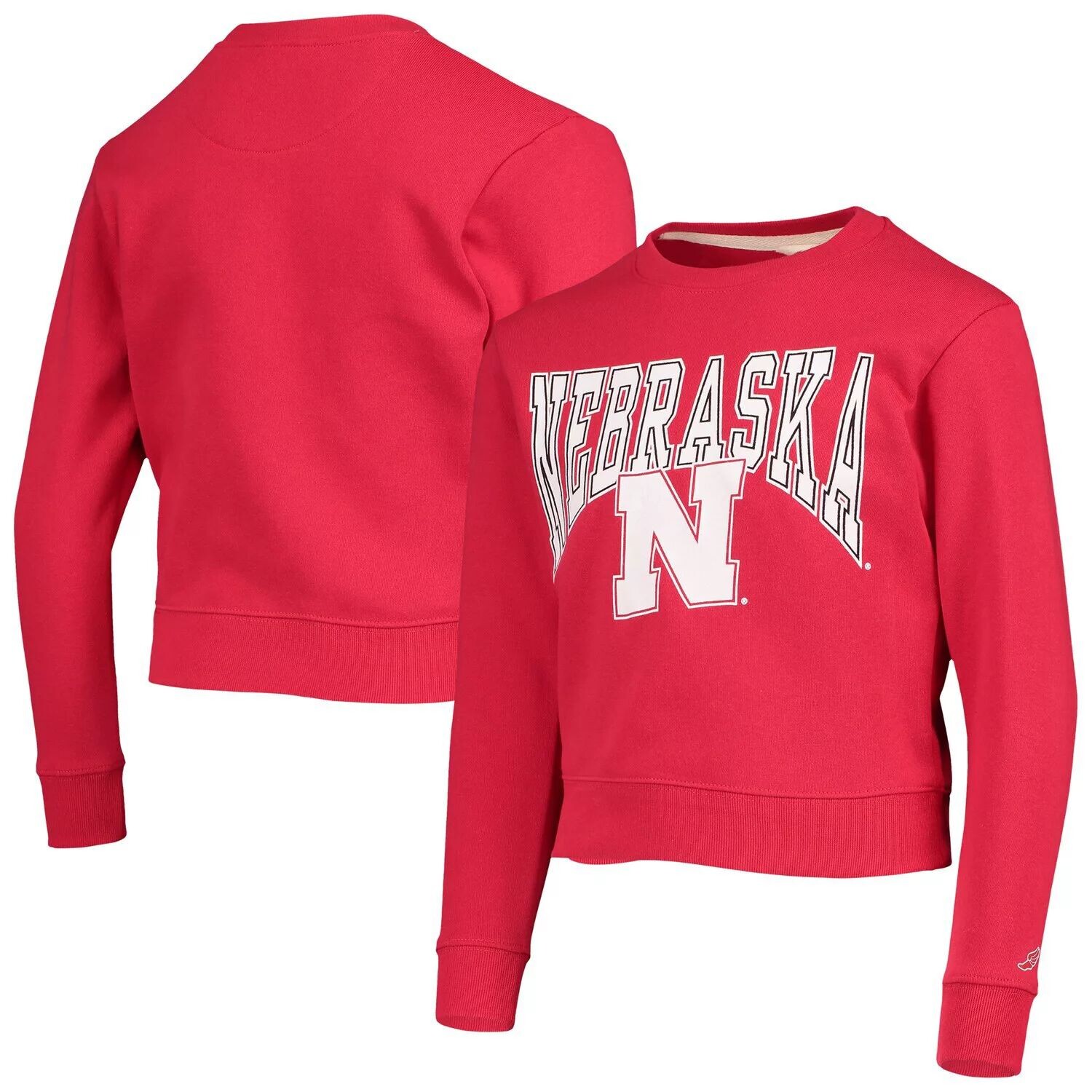 

Пуловер с капюшоном Youth League Collegiate Wear Scarlet Nebraska Huskers Essential Unbranded