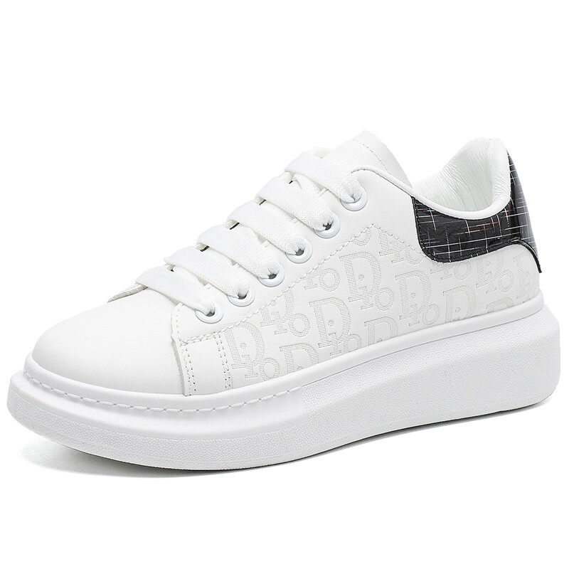 

Кроссовки BINGO DUCK bingo duck Skateboarding Shoes Women's Low-top, белый/черный