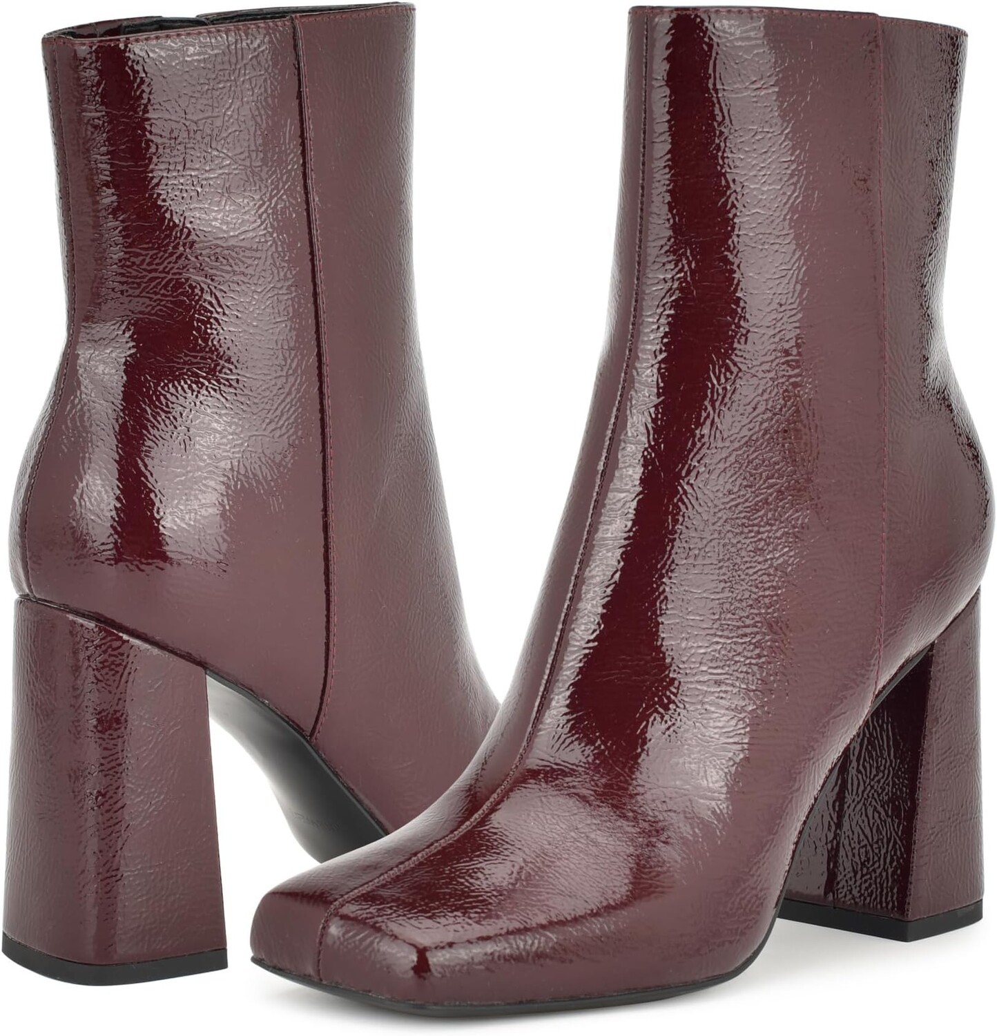 

Ботильоны Spice Nine West, цвет Dark Red Patent