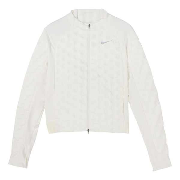 куртка wmns nike cny new year s edition jacket sail white dq5366 133 белый Куртка (WMNS) Nike Aeroloft Running Breathable Casual Sports Sail White Jacket, белый