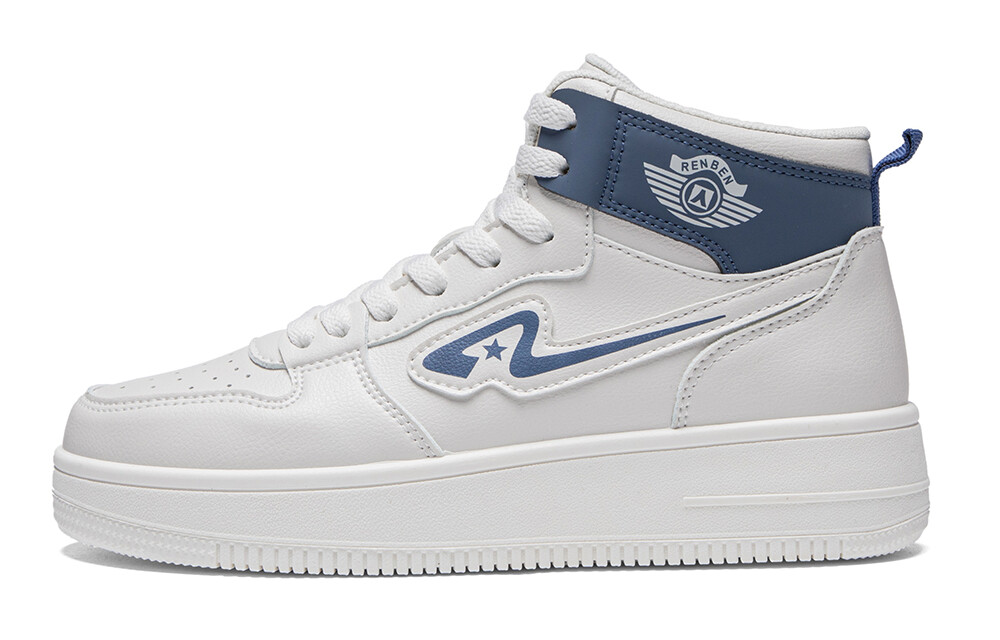 

Кроссовки RENBEN Skateboarding Shoes Unisex High-top, цвет Milan (non-velveted)