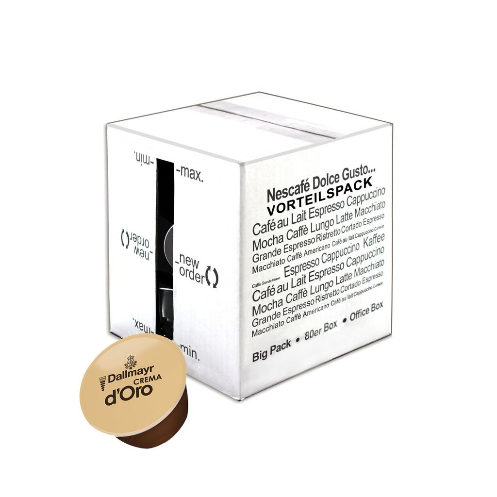 

80 x Nescafé Dolce Gusto Dallmayr Crema dŽOro, кофе, кофейная капсула, 80 капсул Nestlé