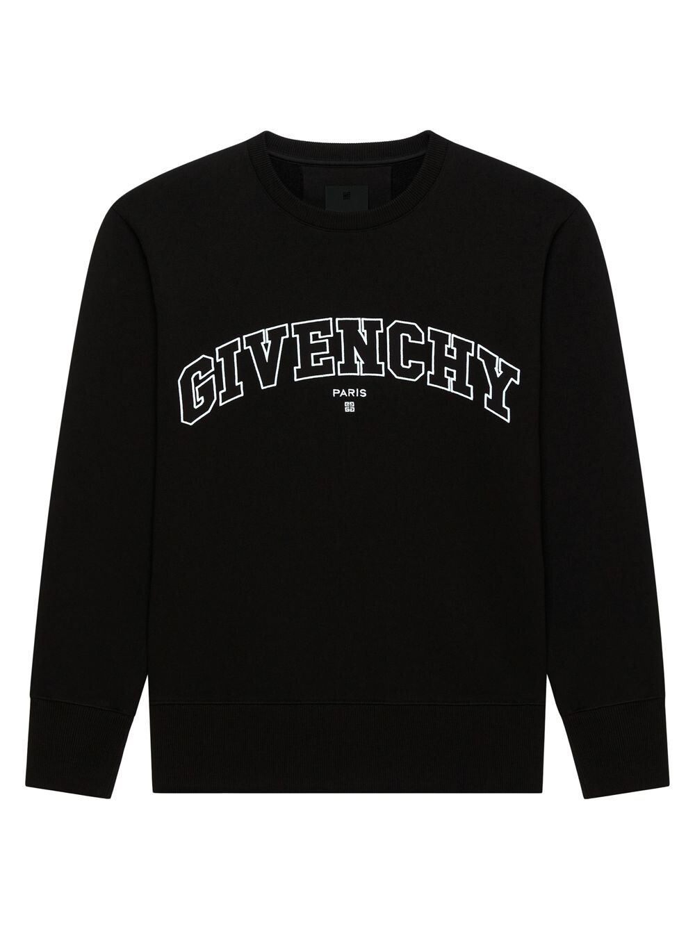 

Толстовка Slim Fit из флиса с вышивкой Givenchy, черный