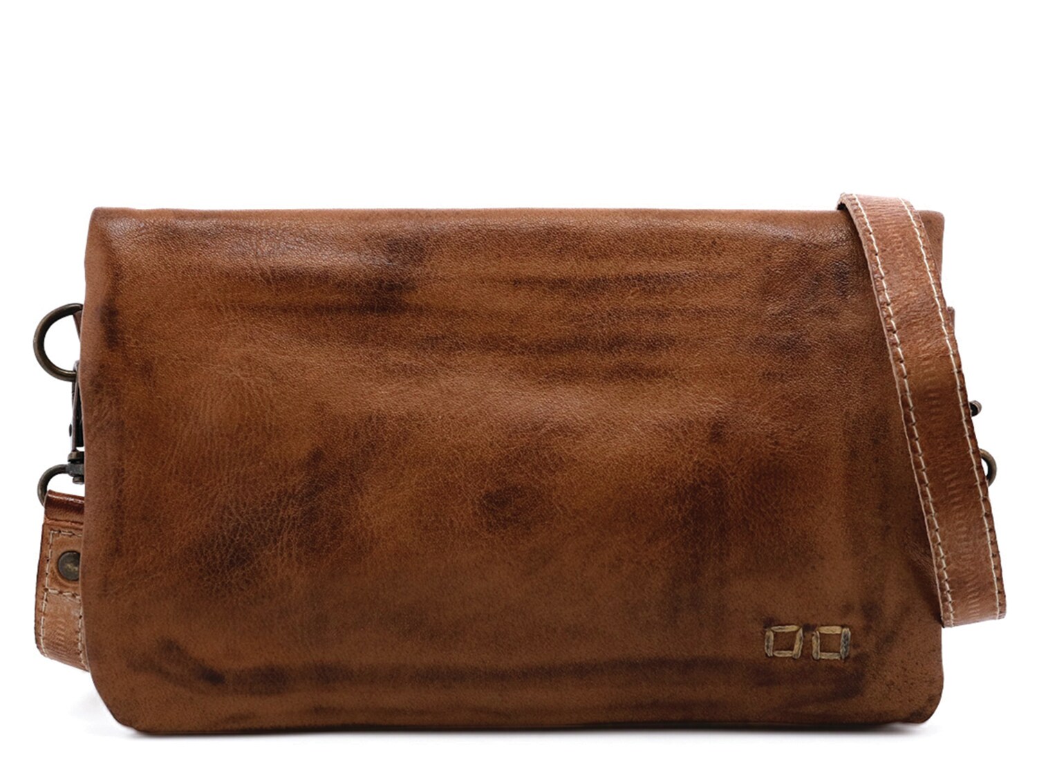 Кожаная сумка через плечо Bed Stu Cadence, коричневый