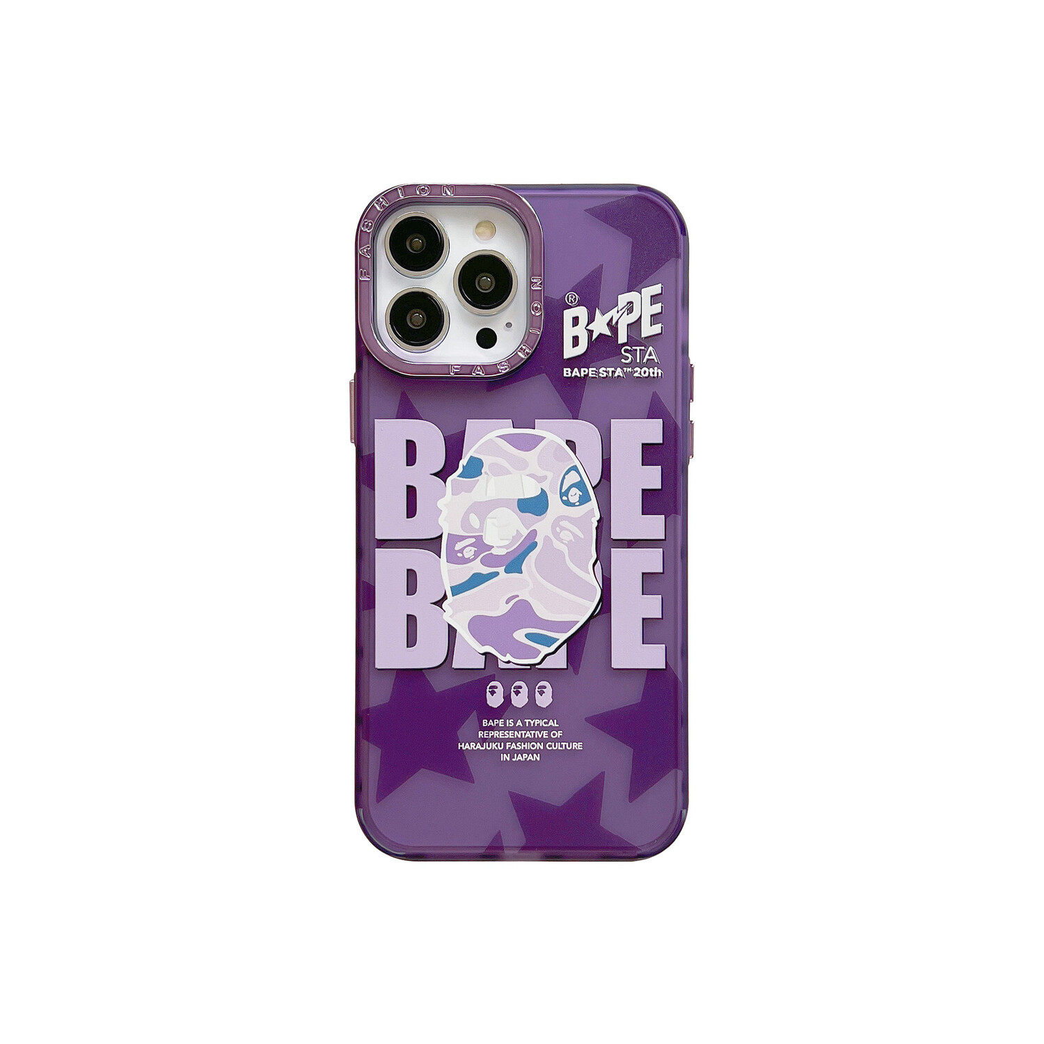 

Чехол для телефона Saltoinc, Purple ape-man