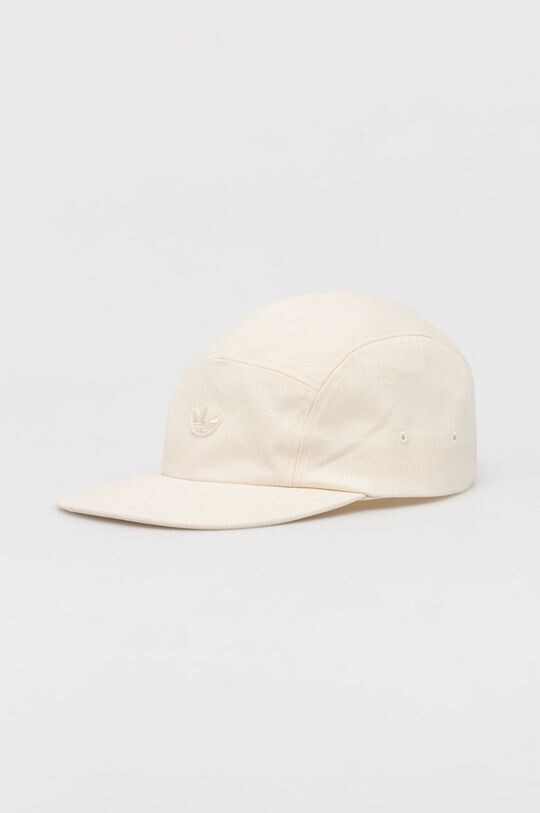 

Хлопчатобумажная шапка adidas Originals, бежевый