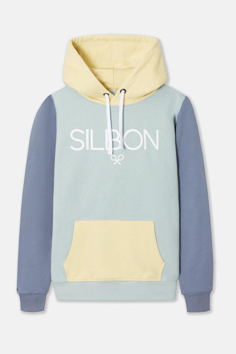 

Толстовка с капюшоном Silbon, желтый