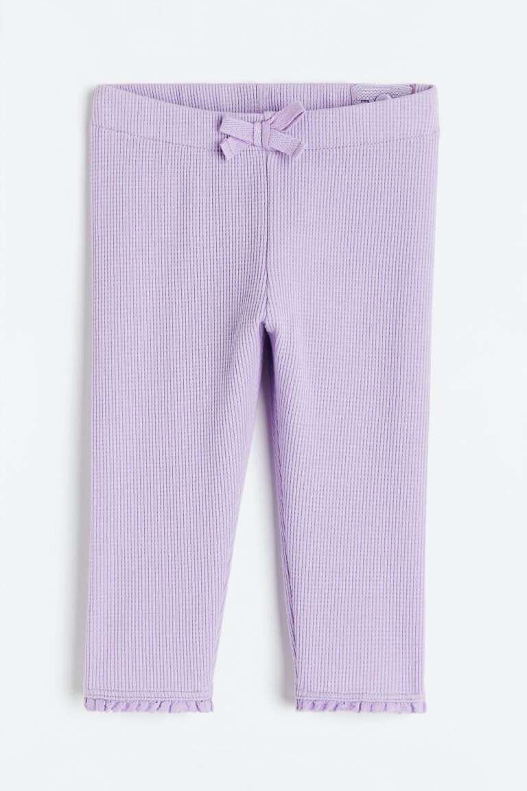 

Леггинсы из вафельного джерси H&M