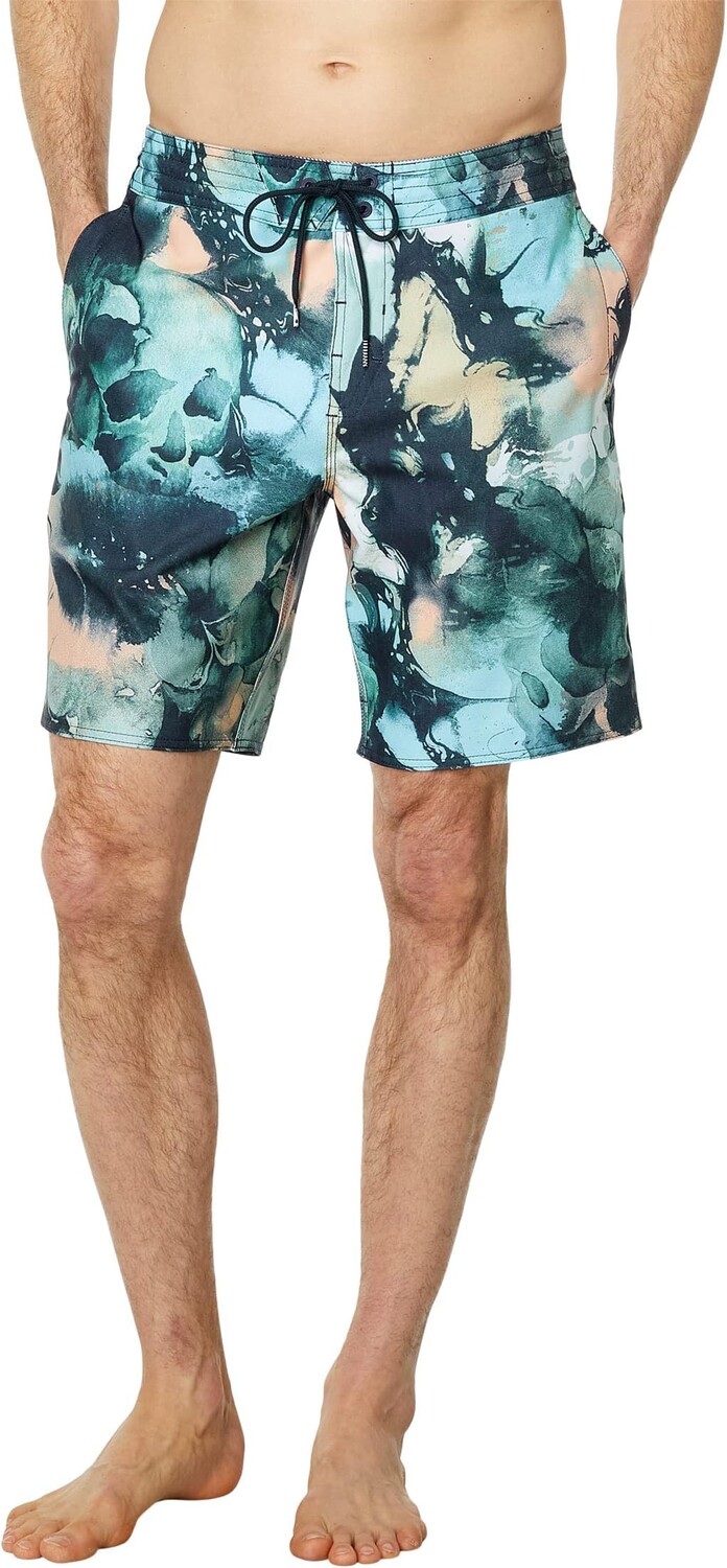 

Шорты для плавания Skulli Wash Stoney 19 дюймов Volcom, темно-синий