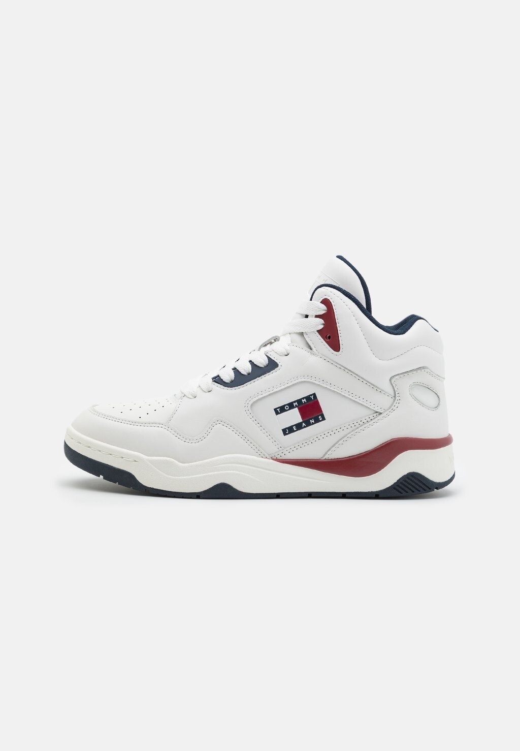 

Высокие кеды Basket Mid Top Tommy Jeans, цвет red/white/blue