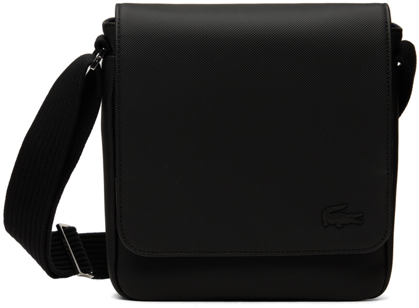 

Черный складной кошелек Lacoste