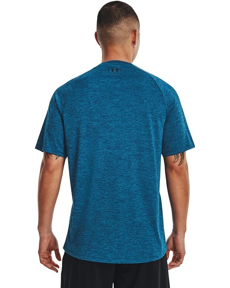 

Футболка Under Armour UA Tech Short Sleeve Tee, цвет Varsity Blue/Black