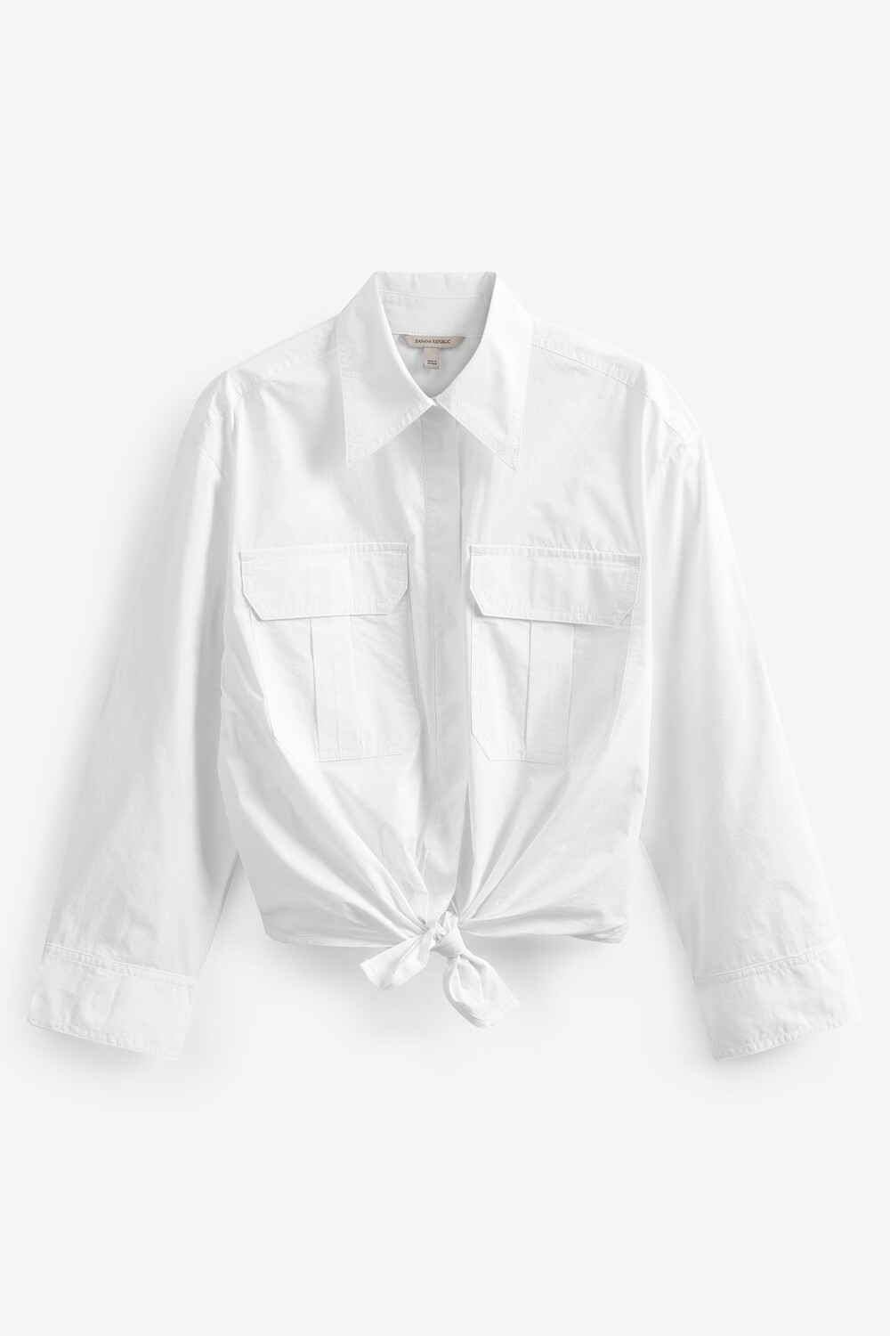

Рубашка оверсайз Tessa Utility Banana Republic, белый