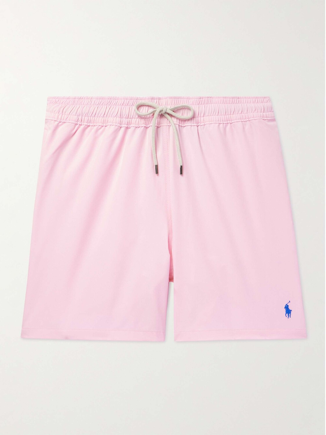

Прямые плавки-шорты средней длины Traveler POLO RALPH LAUREN, розовый