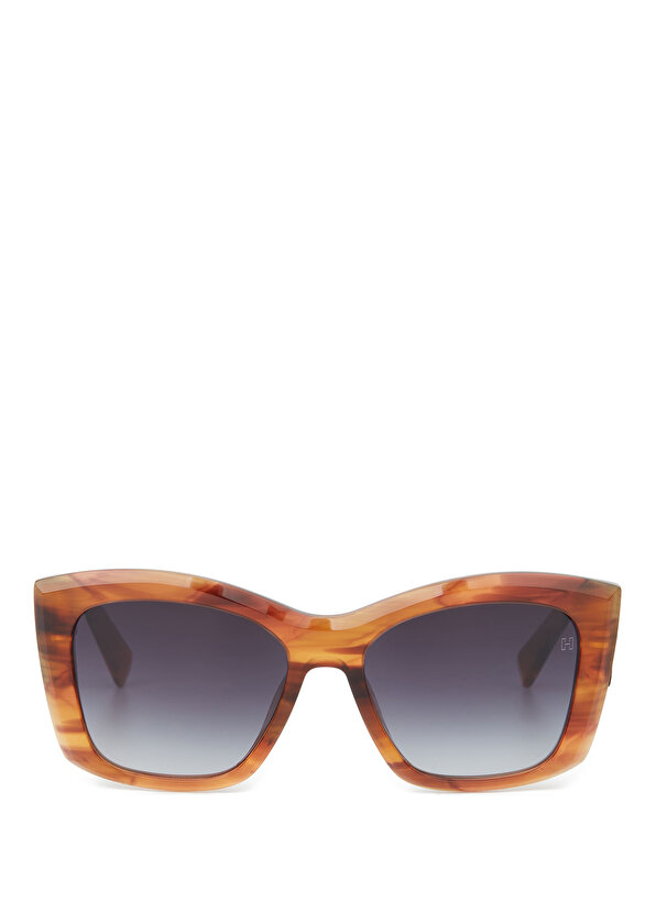 Hm 1606 c 2 прямоугольные коричневые женские солнцезащитные очки из ацетата Hermossa