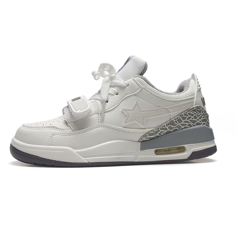 

Кроссовки JIANGSHOU Skateboarding Shoes Unisex Low-top, белый