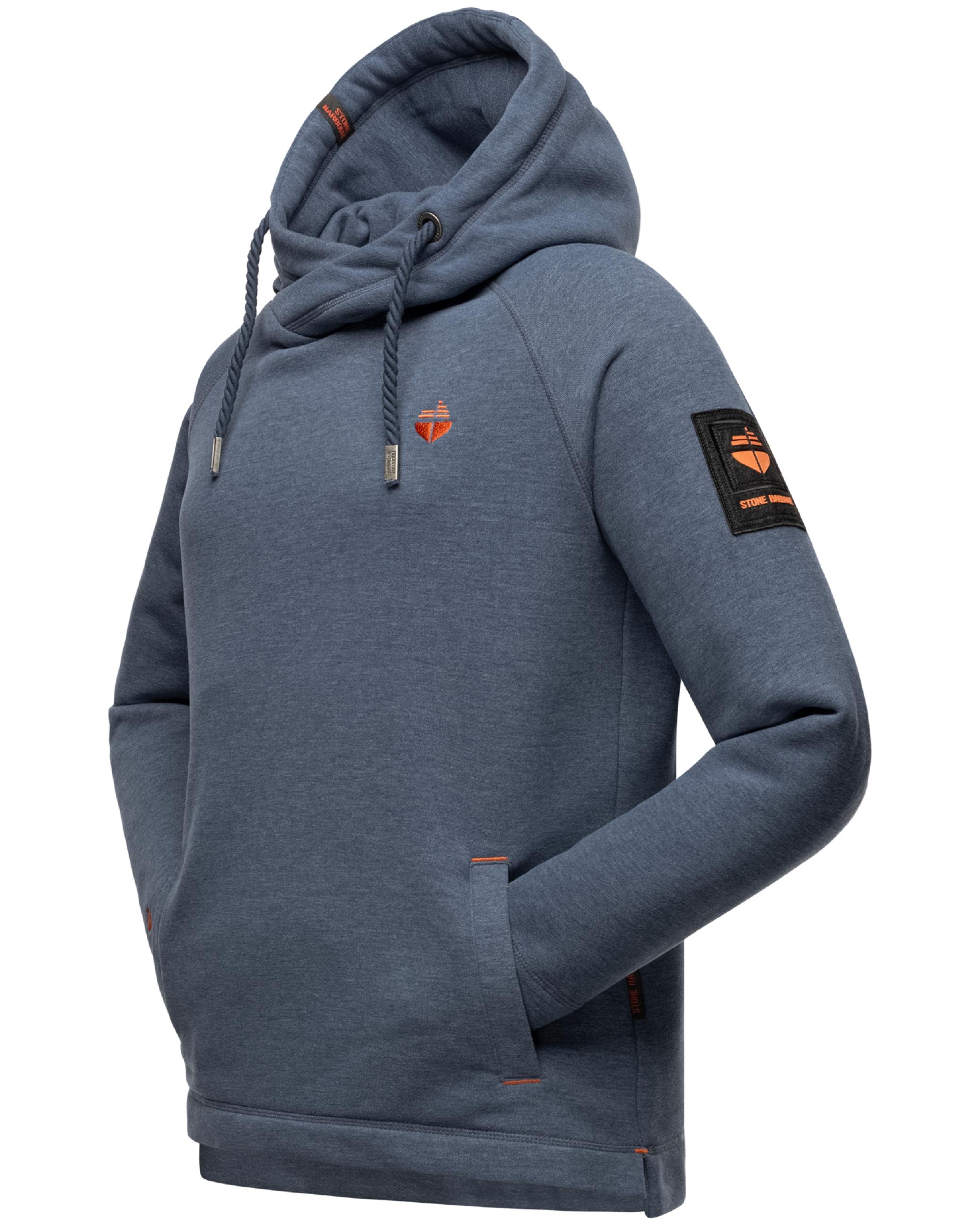 

Толстовка STONE HARBOUR Hoodie Caspian Sailor, цвет Dusty Blue Melange