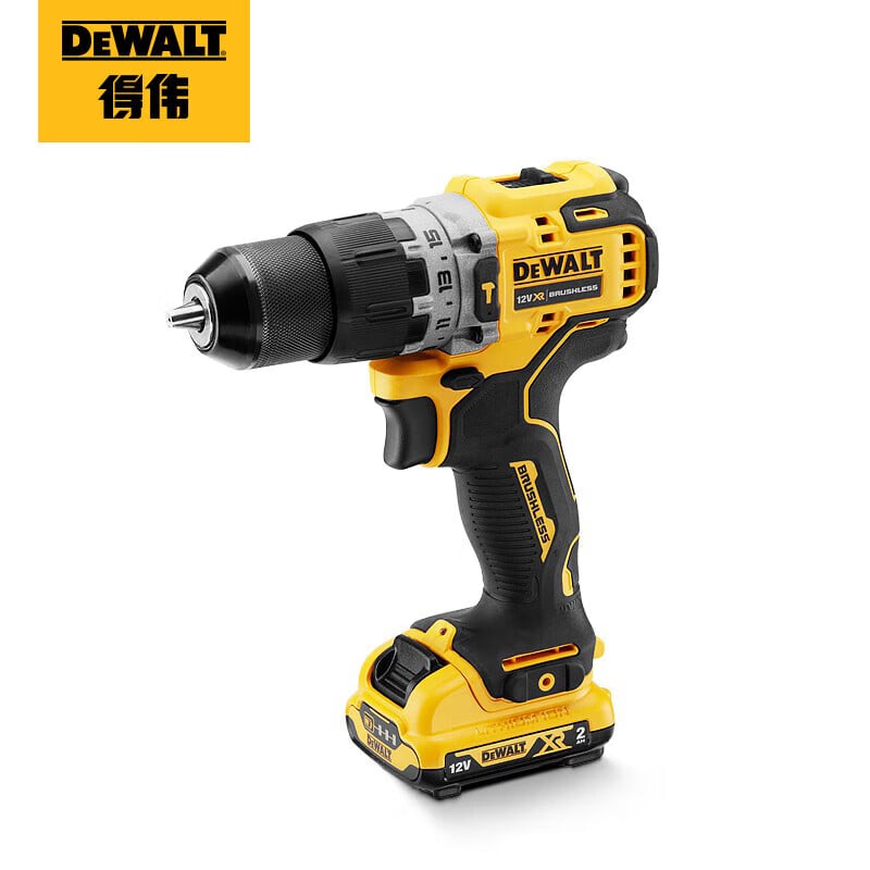 Дрель пистолетная Dewalt DCD706D2-A9 + комплект батарей 2x2.0Ah