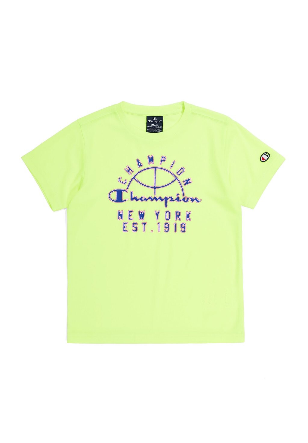 

Футболка с принтом CREWNECK MODERN BASKET Champion, цвет yellow