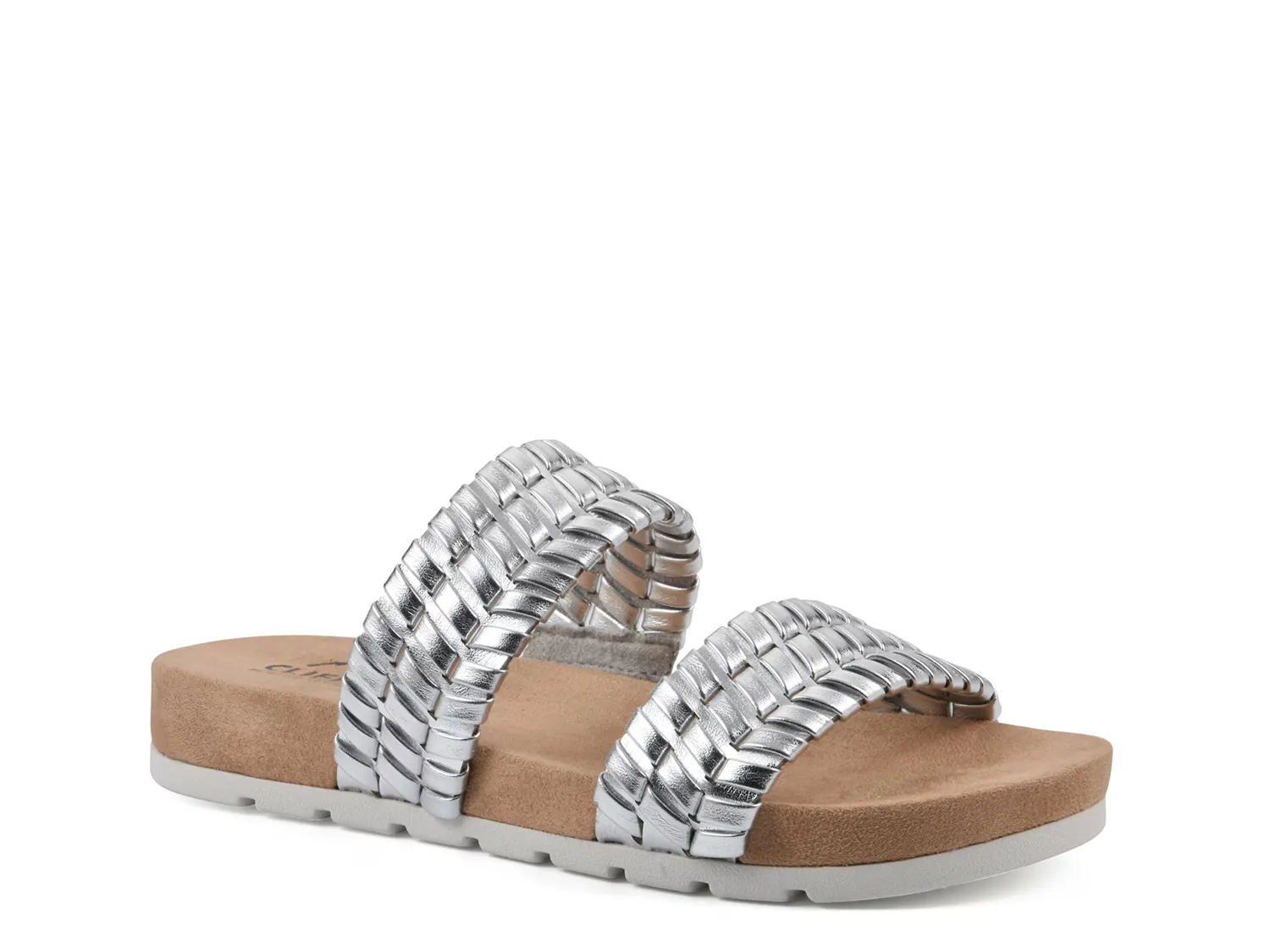 

Сандалии Thankful Wedge Sandal Cliffs By White Mountain, серебряный/металлик