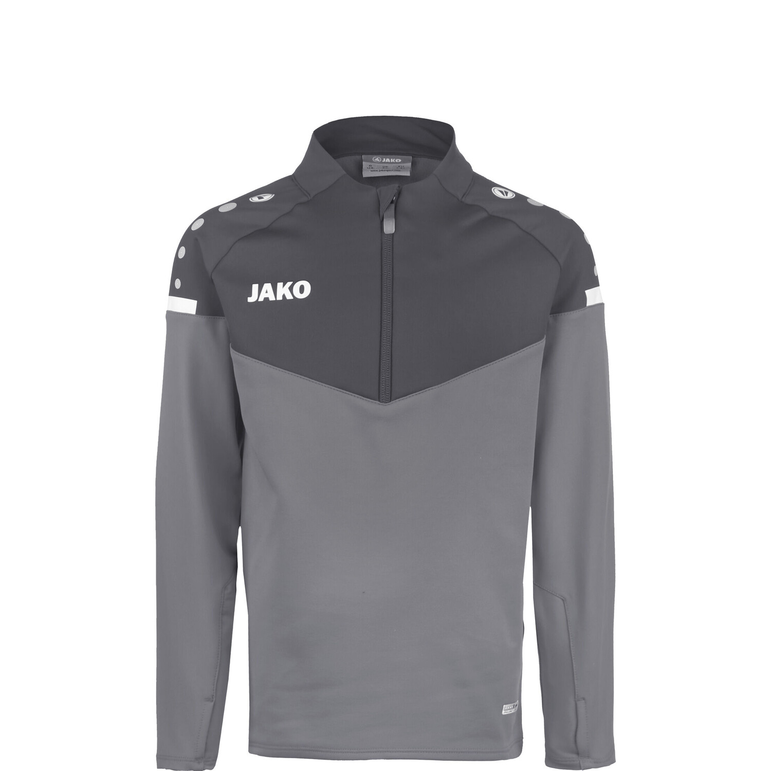

Толстовка Jako Champ 2.0 Ziptop, цвет grau/dunkelgrau