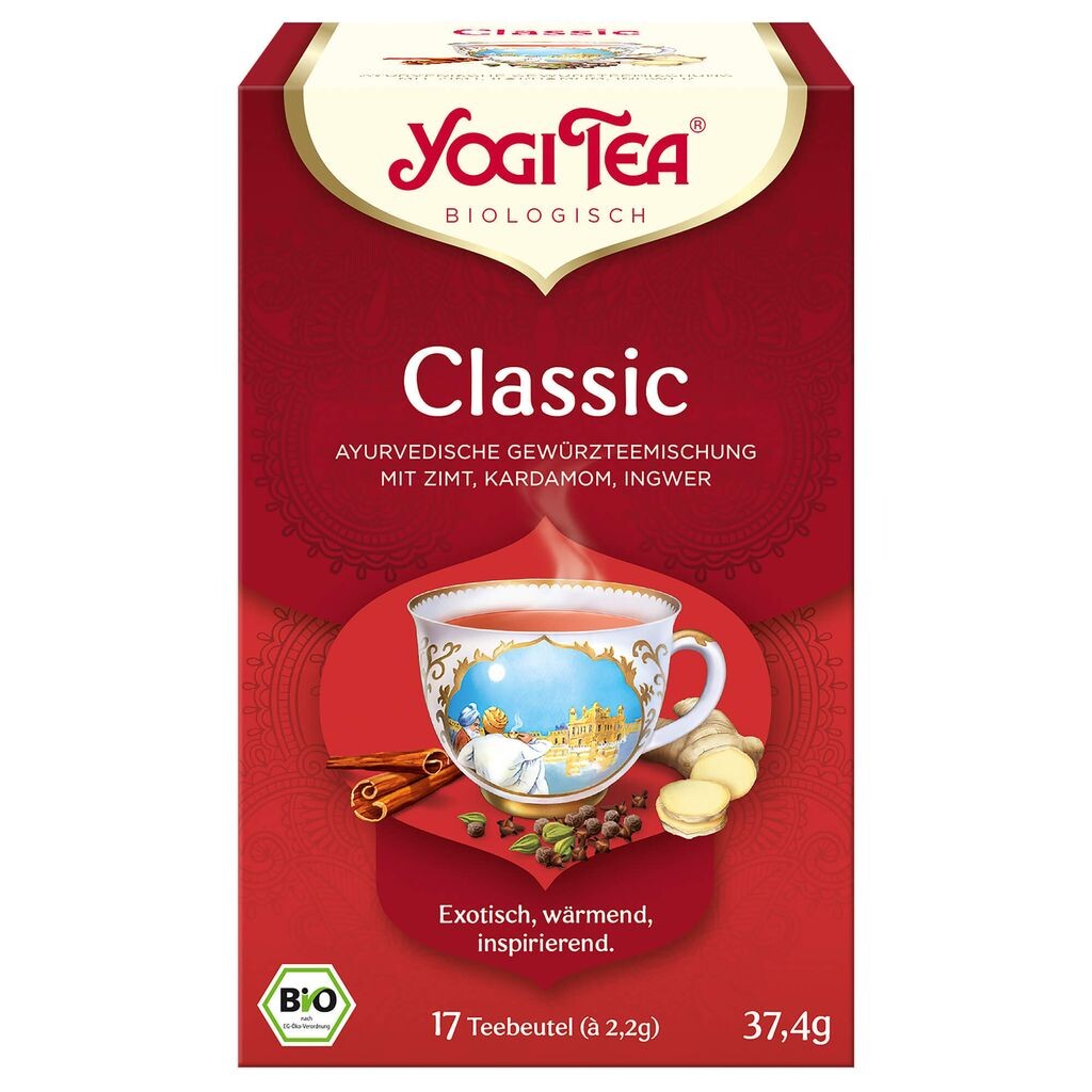 

Yogi Tea Classic, фильтр-пакеты, 17 шт.