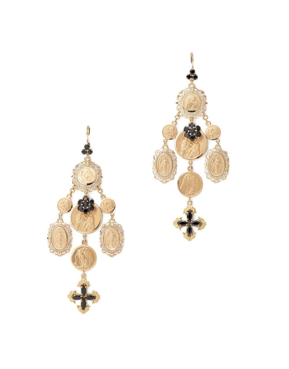 

Серьги Sicily из желтого золота Dolce & Gabbana, золотой