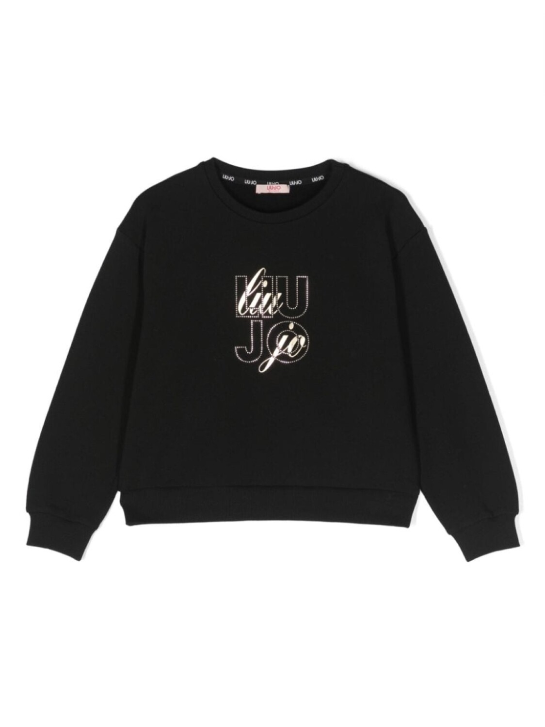 

Liu Jo Kids толстовка с логотипом, черный