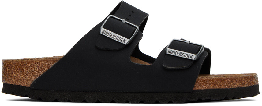 

Черные сандалии «Аризона» Birkenstock