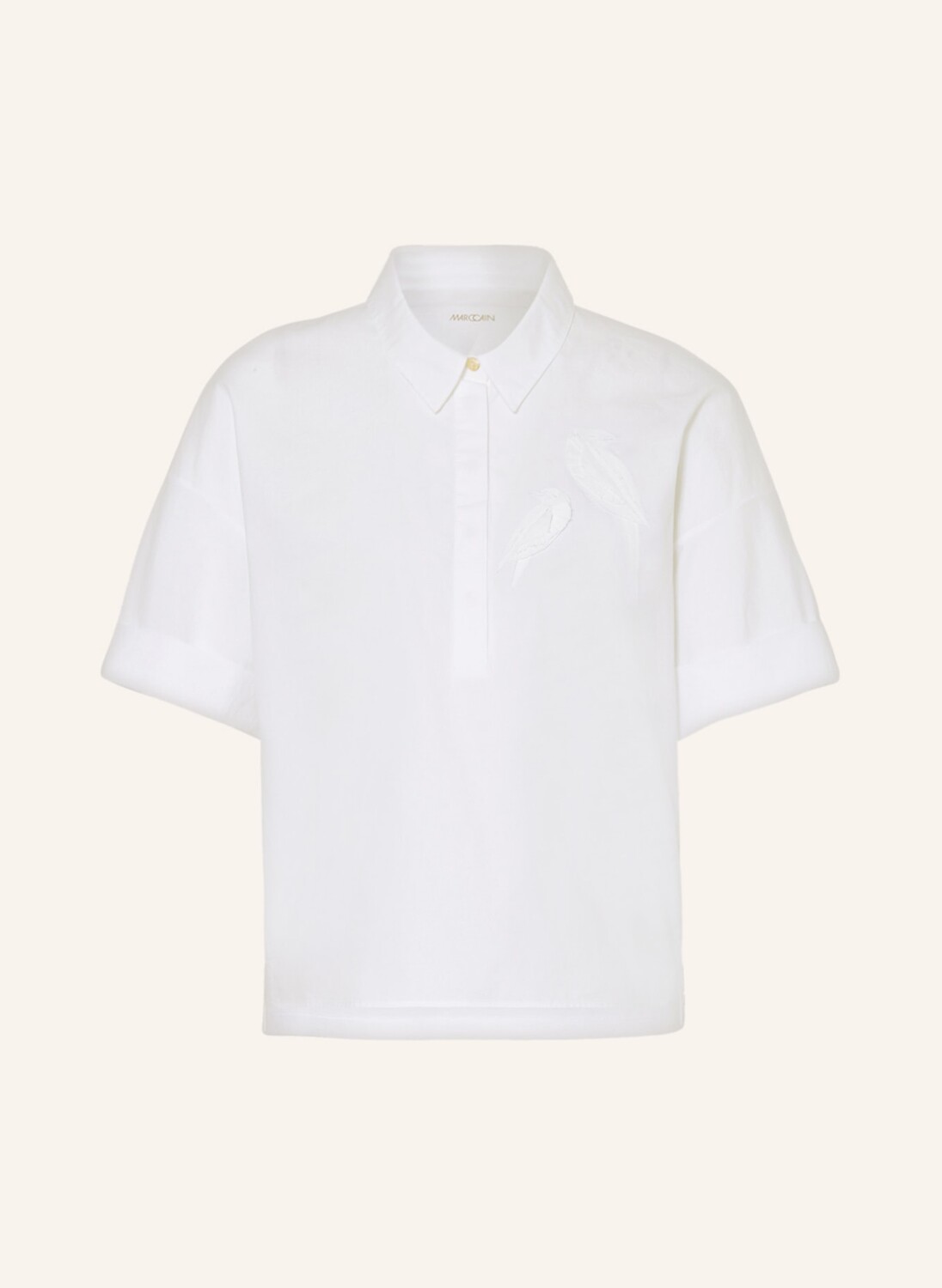 

Блуза MARC CAIN im Materialmix, белый