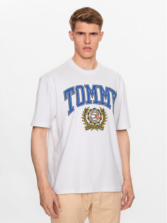 

Футболка свободного кроя Tommy Jeans, белый