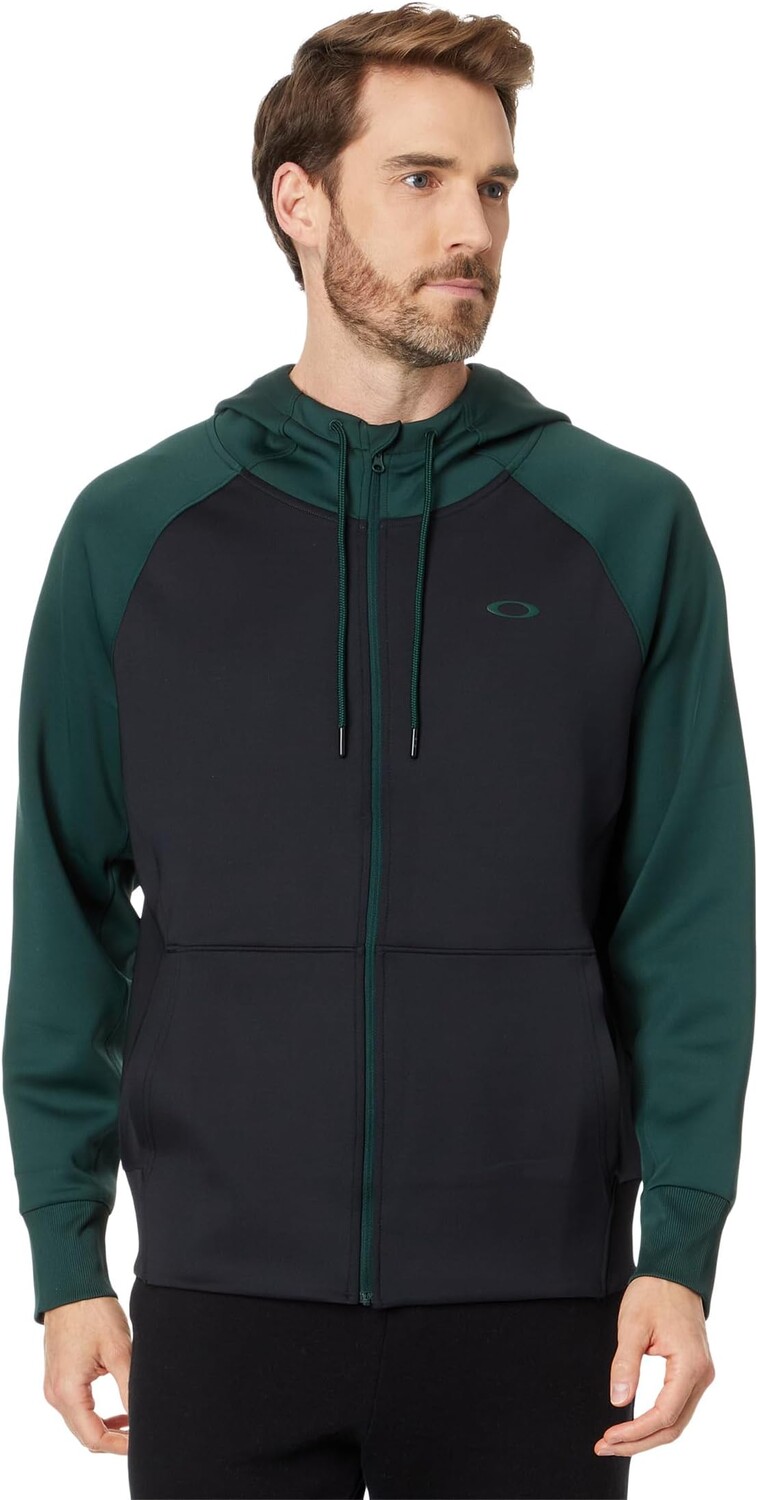 

Толстовка с молнией и полной молнией Sierra DWR Oakley, цвет Hunter Green