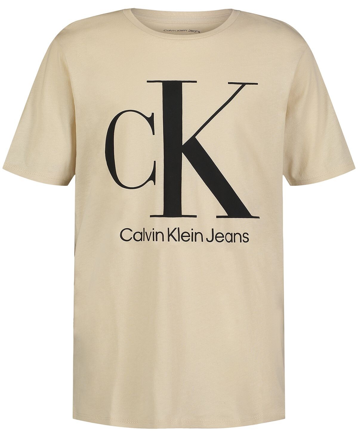 

Футболка с коротким рукавом и большим логотипом Big Boys Calvin Klein
