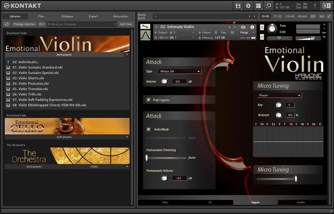 

Лучший сервис эмоциональной скрипки Virtual Violin Instrument