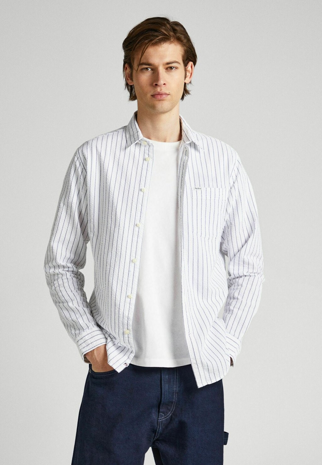 

Рубашка Crovie Pepe Jeans, белый