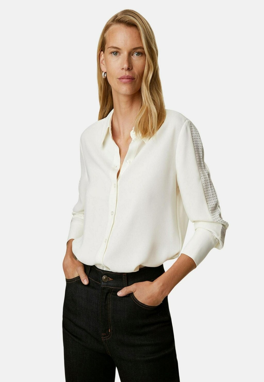 

Рубашка Shirt Marks & Spencer, слоновая кость