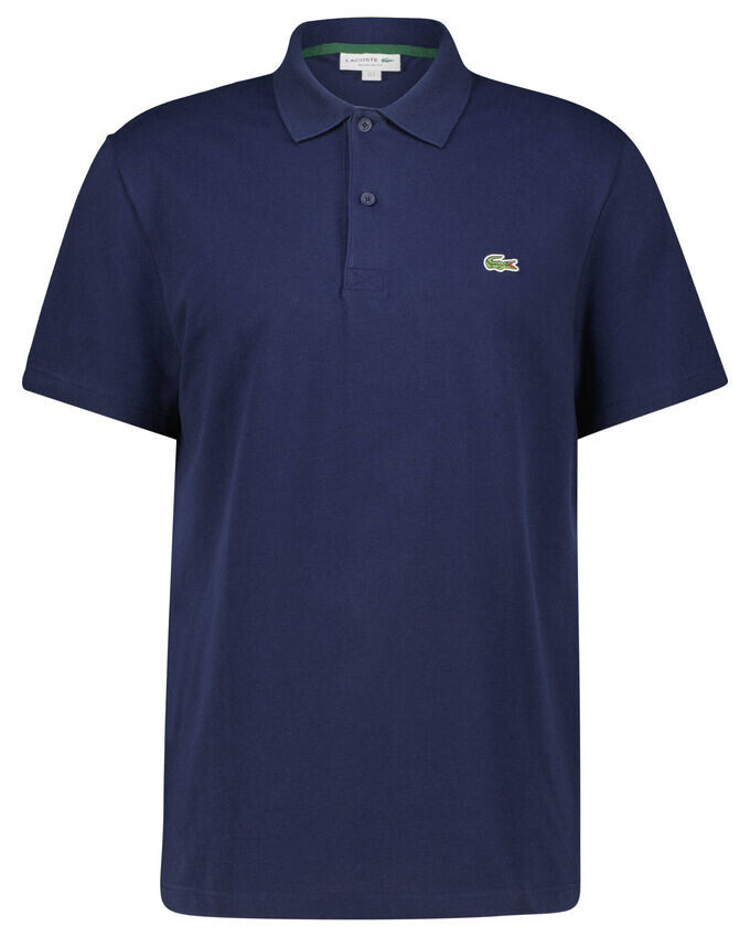 

Рубашка поло стандартного кроя с короткими рукавами Lacoste, синий