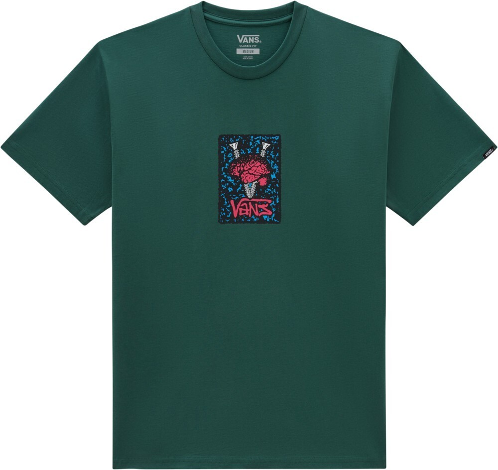 

Футболка Vans Thinkv Ss Tee, зеленый