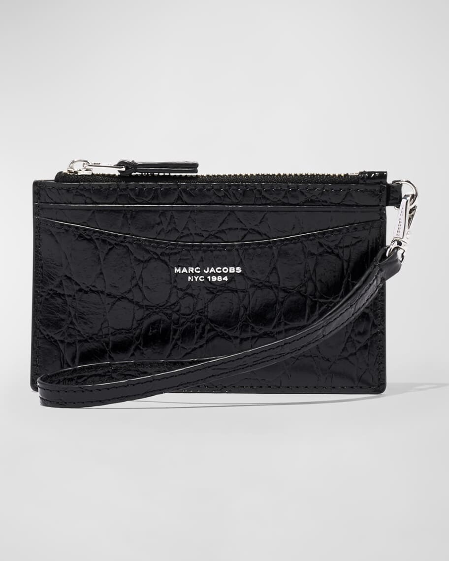 

Браслет Slim 84 с тиснением под крокодила сверху на молнии Marc Jacobs