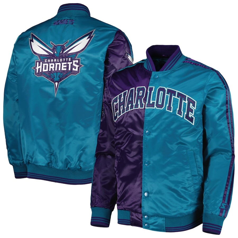 

Куртка Starter Charlotte Hornets, фиолетовый