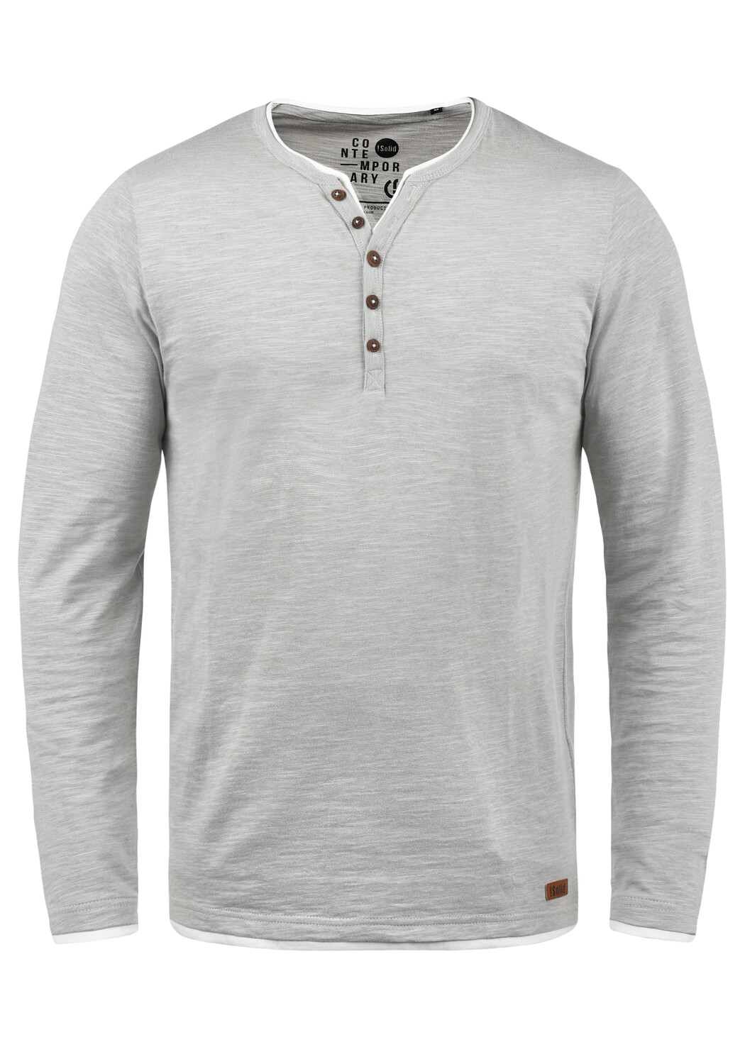 

Футболка !SOLID Longsleeve, серый