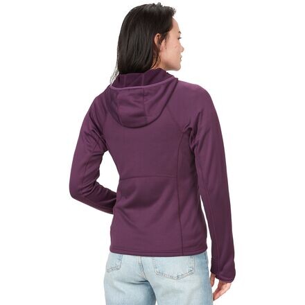 

Куртка Olden Polartec с капюшоном женская Marmot, цвет Purple Fig