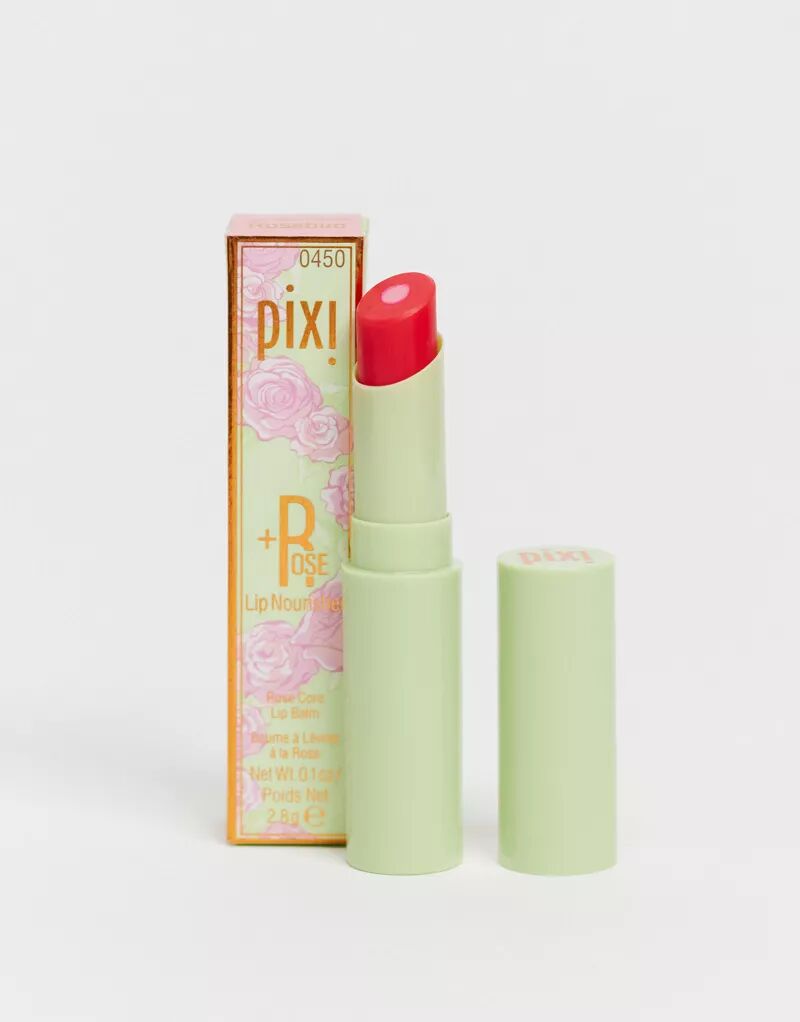 Pixi +Увлажняющий бальзам для губ с розой 5г