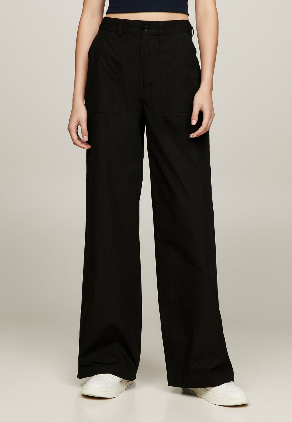 

Брюки CLAIRE HR WIDE Tommy Jeans, черный