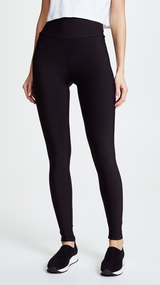 

Леггинсы Plush High Waist Matte Fleece Leggings, черный
