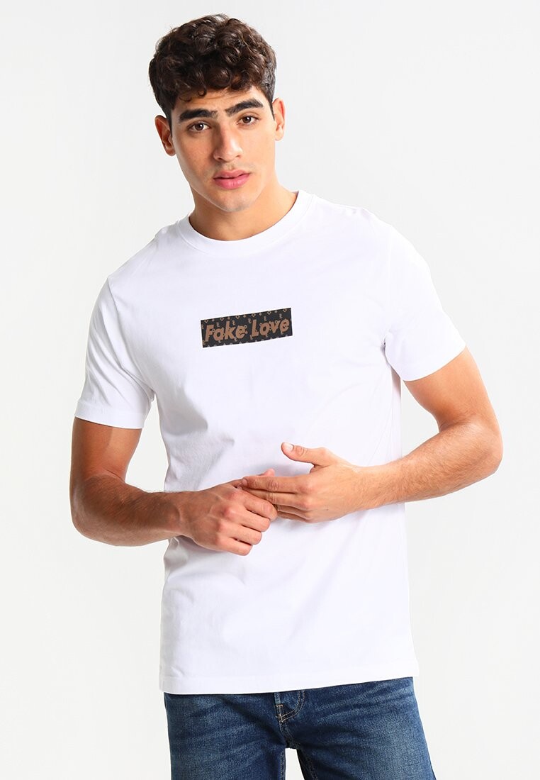 

Футболка с принтом Mister Tee, белый